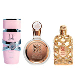 PROMOCIÓN COMPRA 1 Y LLÉVATE 3 GRATIS - Lattafa Yara, Fakhar y Royal Amber - 100 ml cada uno