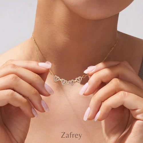 Collar Femenino Trébol Magnético de Plata/Oro 18K - Amor, Suerte y Estilo
