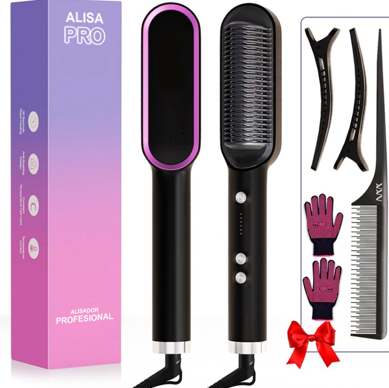 Cepillo Alisador Iónico - Alisa Pro 10